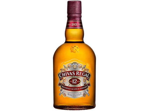 Whisky Chivas Regal 12 Anos Escocês - 1L