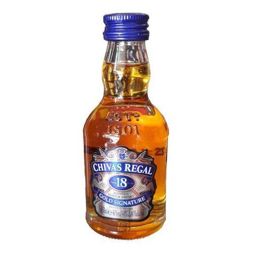 Whisky Chivas Regal 18 Anos 50 Ml