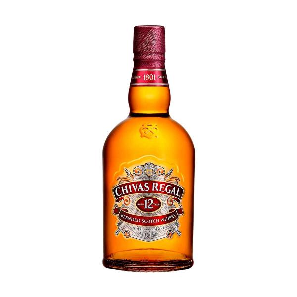 Whisky Chivas Regal Escocês 12 Anos 750ml