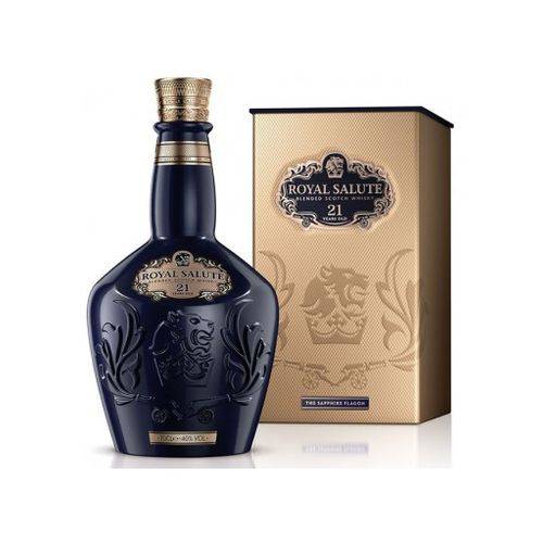 Tudo sobre 'Whisky Chivas Royal Salute 21 Anos Azul 700 Ml'