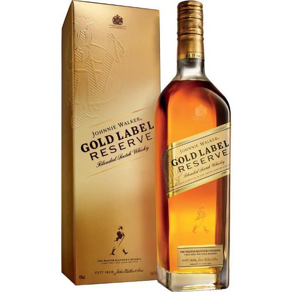 Whisky Escocês Johnnie Walker Gold Label Reserve Garrafa 750ml