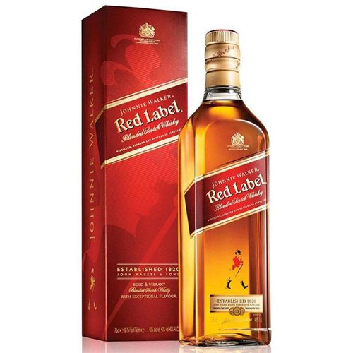 Whisky Escocês Johnnie Walker Red Label 750 Ml