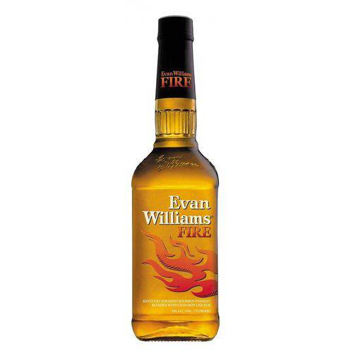Whisky Evan Williams Fire 750 Ml Sabor Canela