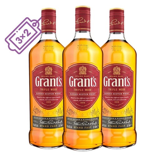 Whisky Grants 750ml (3X2)
