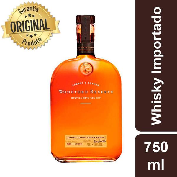Whisky Importado Woodford Reserve Bourbon - 750ml