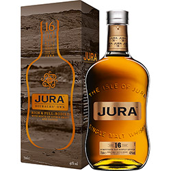 Whisky Isle Of Jura 16 Anos com Cartucho - 700ml