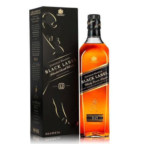 Whisky Johnnie Walker Black Label 12 Anos - 1 Litro