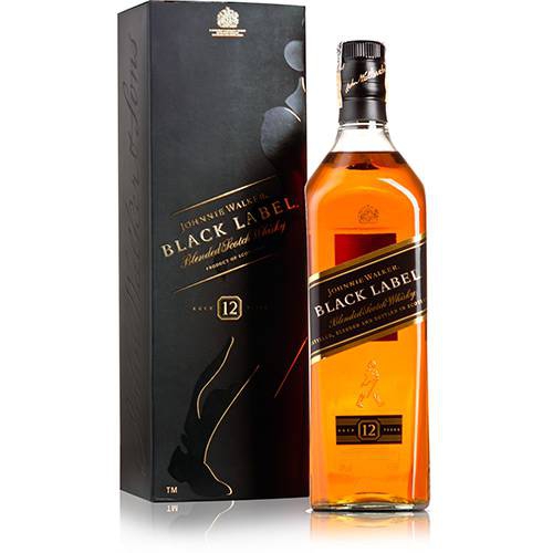 Tudo sobre 'Whisky Johnnie Walker Black Label 12 Anos 1 Litro'