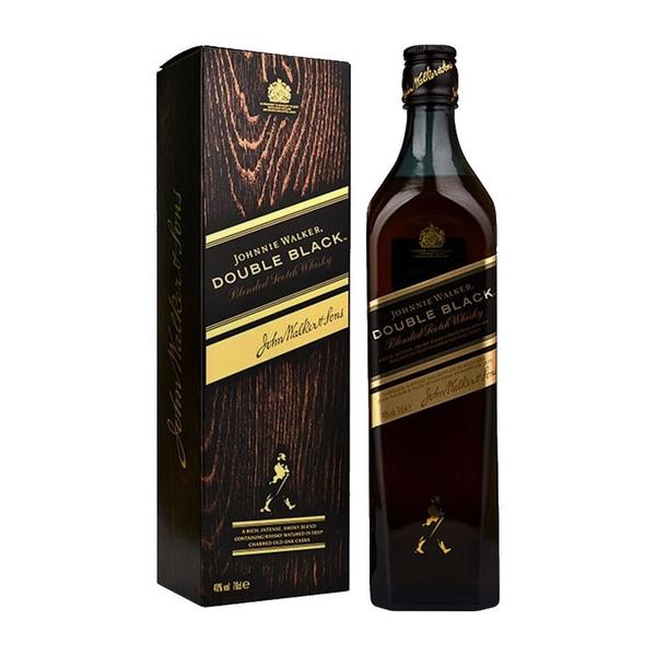 Whisky Johnnie Walker Black Label Double Black 1000ml.