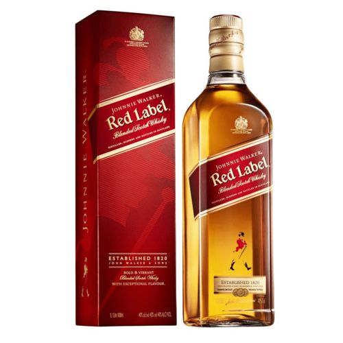 Whisky Johnnie Walker Red Label 750 Ml