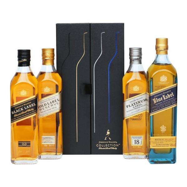 Whisky Johnnie Walker The Collection Pack - 200ml