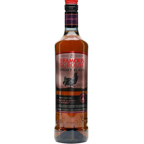 Whisky The Famous Grouse Smoky Black 750 Ml