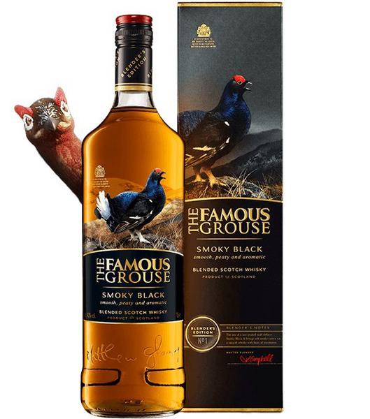 Whisky The Famous Grouse Smoky Black - 750ml
