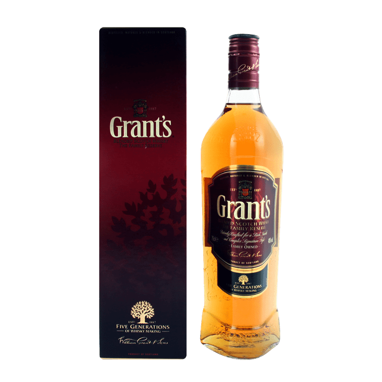 Whisky William Grant's 750 Cc Importado Whisky Grant's 40° Botella 750 Cc