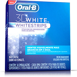 Whitestrips Oral-B Fitas Dentais Branqueadoras