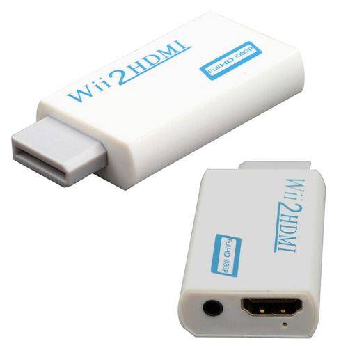 Tudo sobre 'Wii2hdmi - Adaptador Conversor Nintendo Wii para Hdmi 1080p'