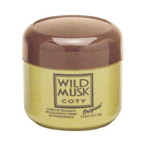 Tudo sobre 'Wild Musk Desodorante Creme 55g'