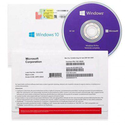 Windows 10 Pro OEM DVD BR - Microsoft