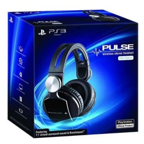 Wireless Stereo Headset 7.1 Pulse Elite Edition Sony - Ps3 / Ps4