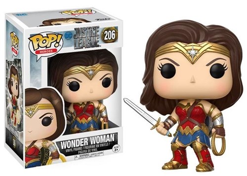 Wonder Woman - Pop! Heroes - Justice League - 206 - Funko
