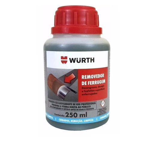 Wurth Removedor Ferrugem Oxidação Corrosão 250ml