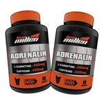 2x Adrenalin 60 Caps - New Millen - 100% Original