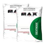 2x Dextrose Energy Pura 1kg - Max Titanium