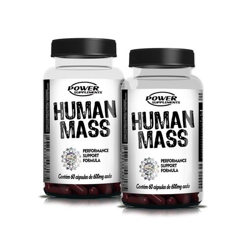 2x Human Mass (60caps) - Power Supplements