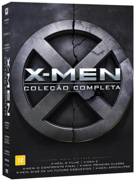 DVD X-Men - Coleção Completa (6 DVDs) - 952366