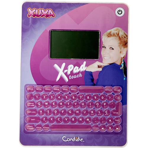 X Pad Touch da Xuxa 40 Atividades Candide Lilás