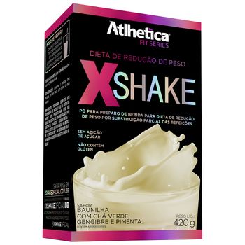 X-SHAKE 420g - Atlhetica Nutrition X-SHAKE 420g Baunilha - Atlhetica Nutrition