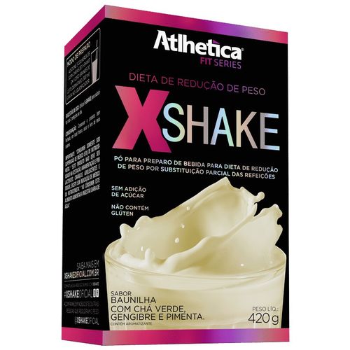 X-shake 420g - Baunilha - Atlhética Nutrition - Original -