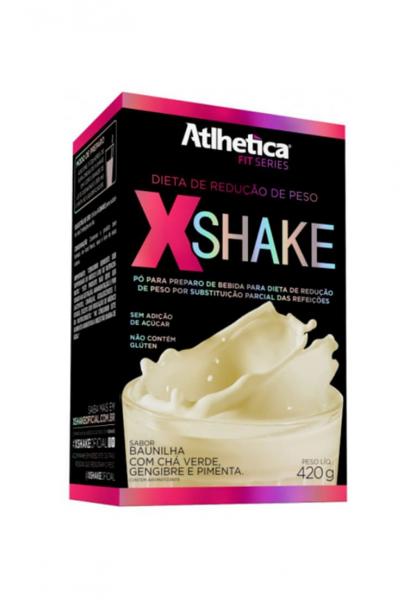 X-Shake Sabor Baunilha - 420g - Atlhetica Nutrition