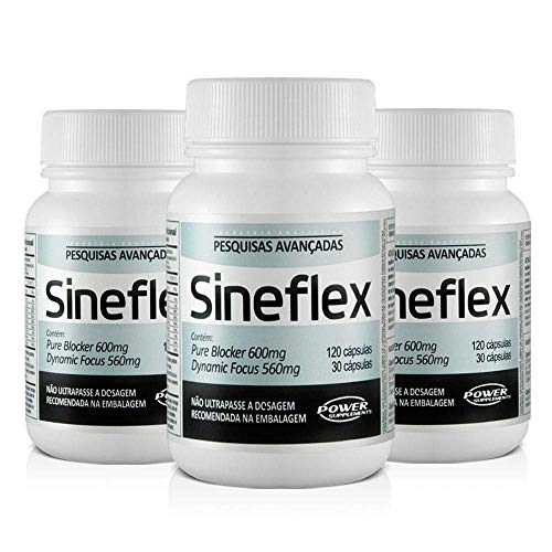 3x Termogênico Sineflex - 150 Cápsulas - Power Supplements
