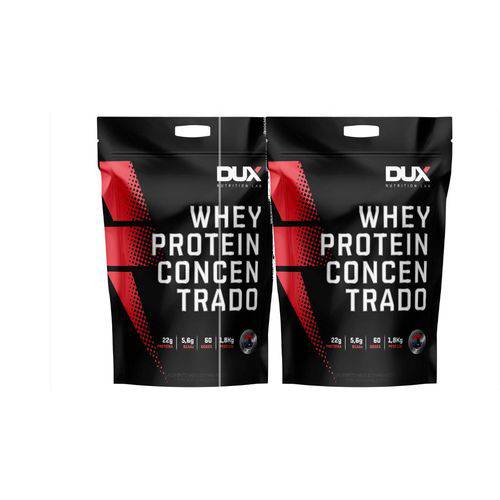 2 X Whey Protein Concentrado - 1800g - Dux Nutrition