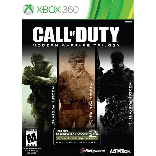X360 Call Of Dutty"mwf.trilogy Collectio
