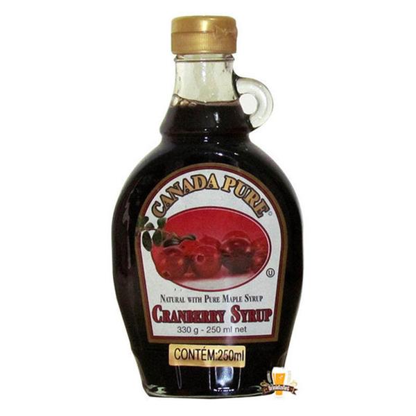 Xarope de Cranberry com Maple Canada Pure 250ml