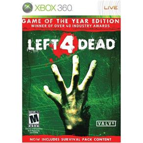 Xbox 360 - Left 4 Dead Game Of The Year Edition