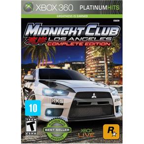 Xbox 360 - Midnight Club Los Angeles: Complete Edition