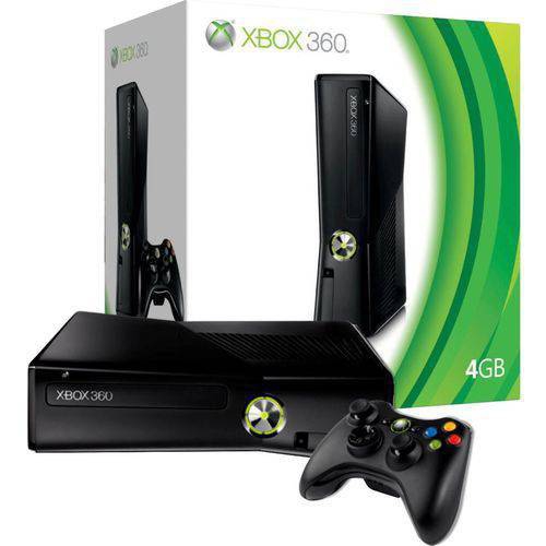 Xbox 360 Slim + 1 Jogo - Microsoft