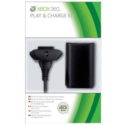 Xbox 360 Slim Bateria com Carregador para Controle