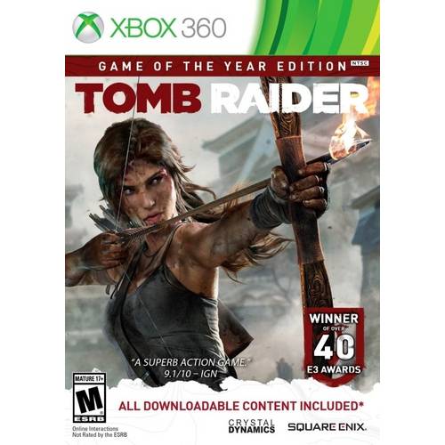 Tudo sobre 'Xbox 360 - Tomb Raider Game Of The Year Edition'