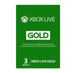 XBOX Live Gold 3 Meses