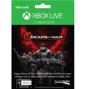 Xbox Live Gold Temática Gears Of War Ultimate Edition - 3 Meses