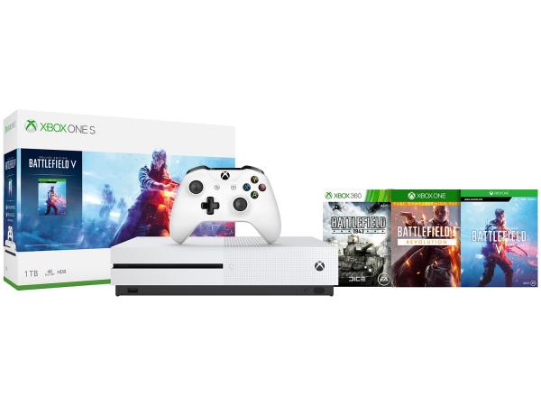 Xbox One 1TB 1 Controle Microsoft - com 3 Jogos