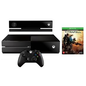 Xbox One 500GB de Memória + Kinect + Titanfall + Controle Sem Fio + 1 Mês de Xbox Live Gold