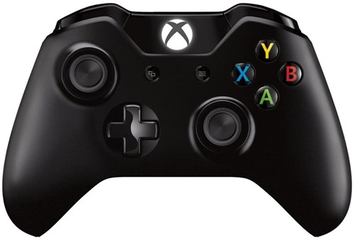 Xbox One - Controle Sem Fio Bluetooth Preto Xbox One S com Conector P2 - Microsoft