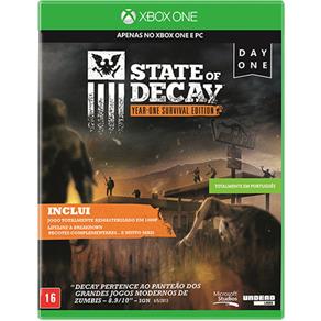 Xbox One - Game State Of Decay - 4XZ-00009