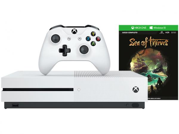 Xbox One S 1TB Microsoft 1 Controle com 1 Jogo - Via Download + Live Gold e Gamepass 1 Mês