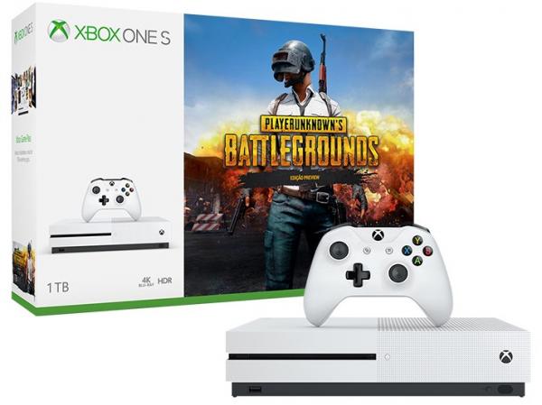 Xbox One S 1TB Microsoft 1 Controle - com 1 Jogo Via Download